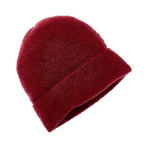 Amicale Cashmere Boucle Cashmere-Blend Hat, Red